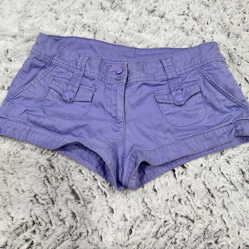 Vibrant Purple Women's Cargo Shorts